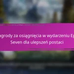 Nagrody za osiągnięcia graczy w wydarzeniu Epic Seven